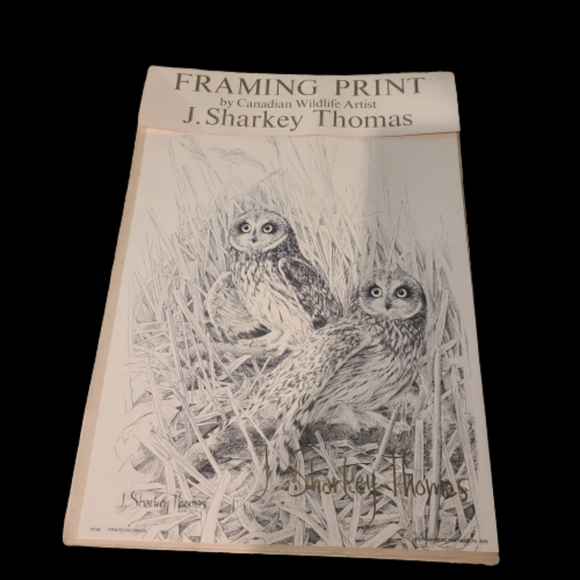 Set of Wildlife framing prints by the Canadian Wildlife artist J. Sharkey Thomas - Picture 4 of 5